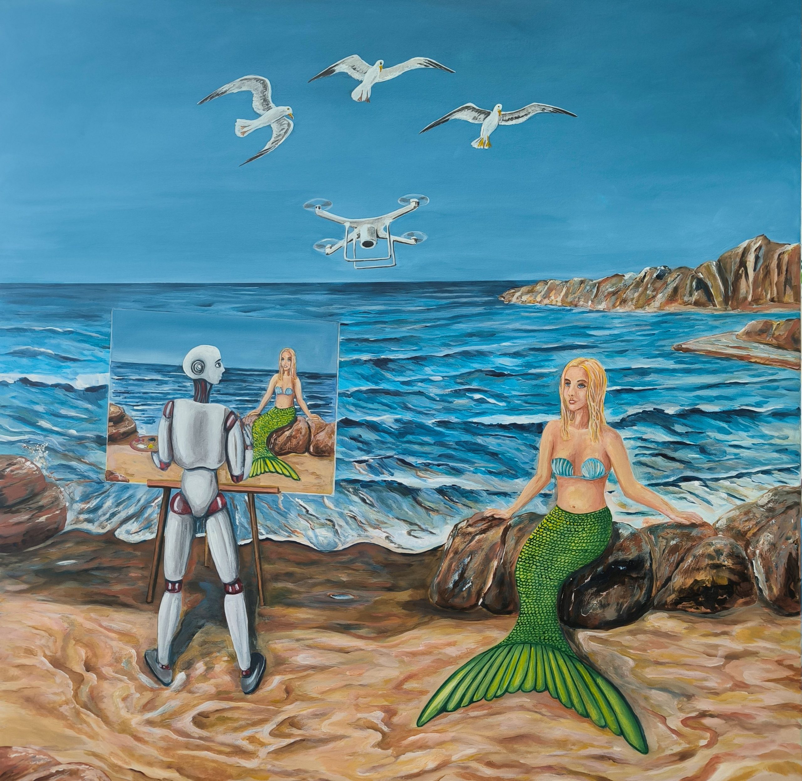 Humanoider malt Meermaid